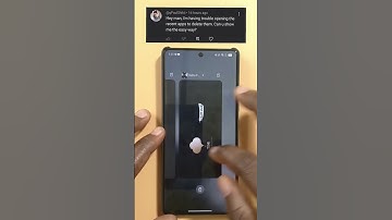 Infinix Note 50 Pro: Recente apps wissen