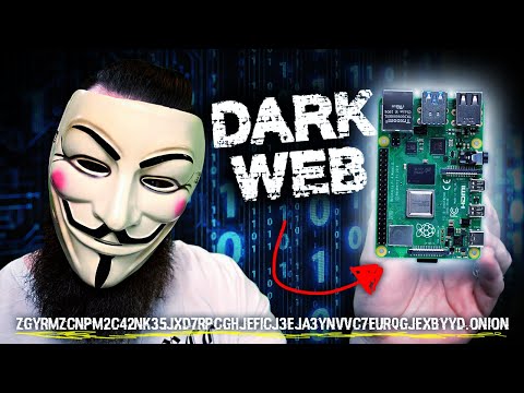 i put a DARK WEB website on a Raspberry Pi!!