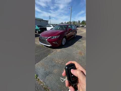 How to remote start your Lexus ES350 - YouTube