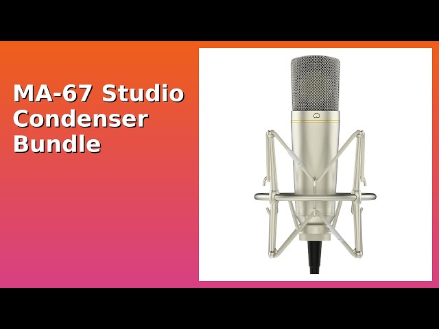 REVIEW (2026): MA-67 Studio Condenser Bundle. Features. - YouTube