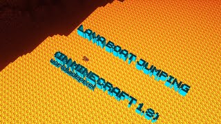 Lava Boat Jumping In Minecraft 1.8