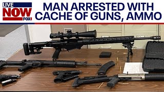 Man arrested with cache of weapons, ammo in Los Angeles | LiveNOW from FOX