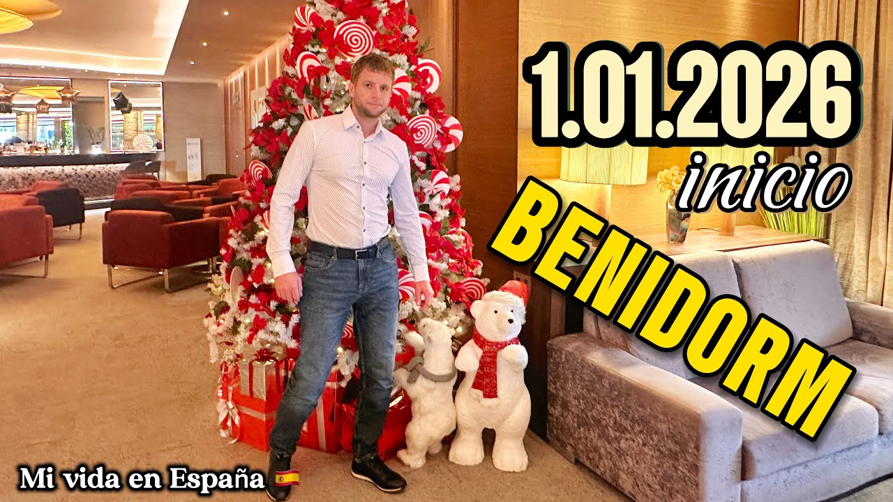 FELIZ AÑO 2026! 🎄 BENIDORM el 01/01/2026!