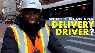 Being a DELIVERY DRIVER in crazy NYC!! - Day in the Life of a Seamless / Grubhub driver