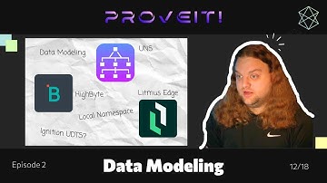 ProveIt! Data Models... comparing Data Ops using HighByte, Litmus Edge, & Ignition UDT