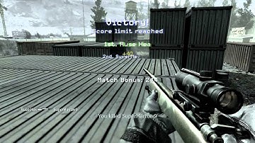 Insane out map Shipment Cod4