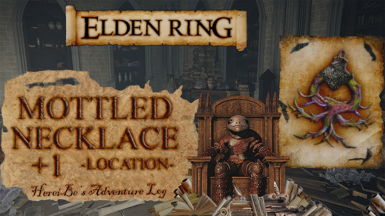 Mottled Necklace +1 Location Elden Ring YouTube