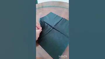 فكرة مبهرة طي المناديل بشكل راقي Shorts 
