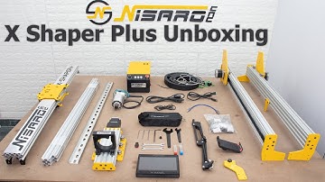 Official X Shaper Plus CNC Router Unboxing | Nisaro CNC India |