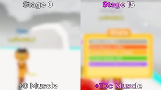Unlocking Stages 0-15 In ROBLOX Tryez Lifting Simulator