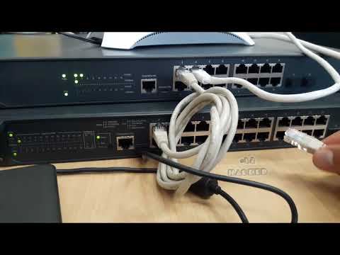 Cascade or Trunk Switch Managed TP LINK
