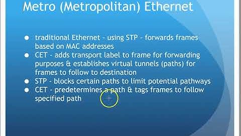 CNT125 8th Chap12 6 WAN L1 Metro Ethernet