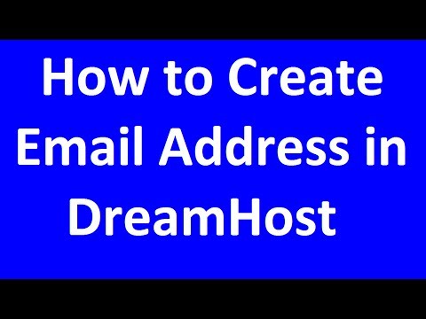 How to Create Email Address in DreamHost?
