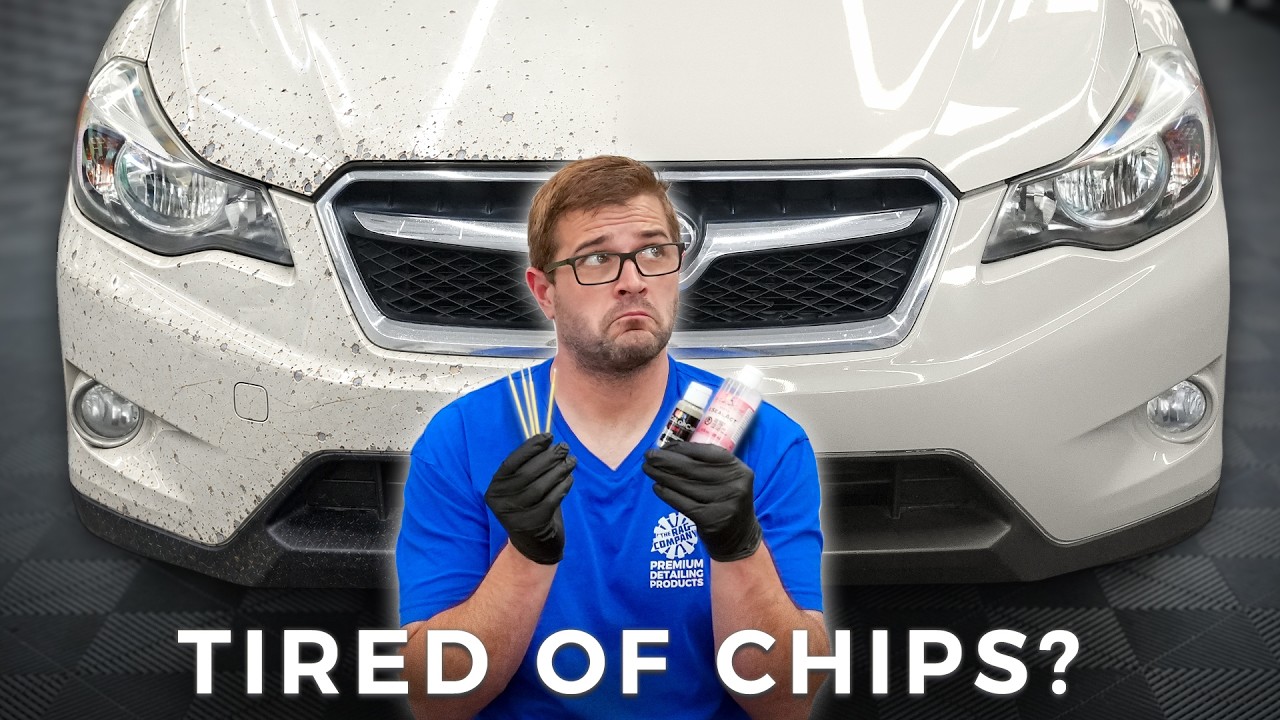 The Best Way To Fix Rock Chips On Your Car's Paint At Home With PRO Results