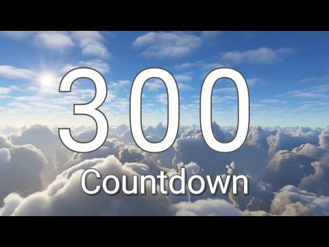 300 Seconds Timer with Relaxing Music and Alarm