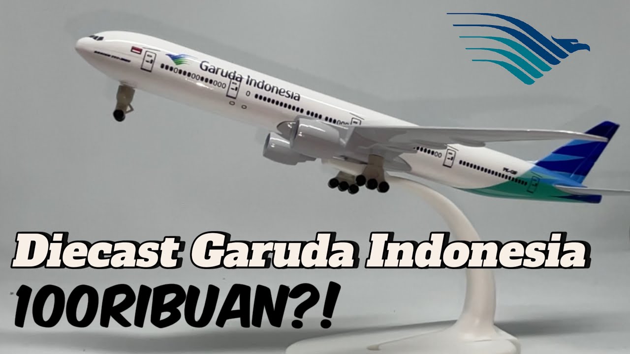 UNBOXING & REVIEW‼️ Diecast Pesawat Garuda Indonesia dengan Harga Murah⁉️