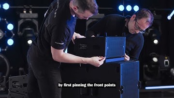 JBL Tech Tips -  Groundstacking the VTX A6 and B15 with the VTX A6 BP Baseplate