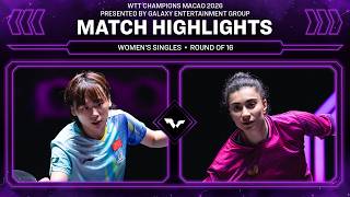 Chen Yi vs Elizabet Abraamian | WS R16 | #WTTMacao 2026 screenshot 5