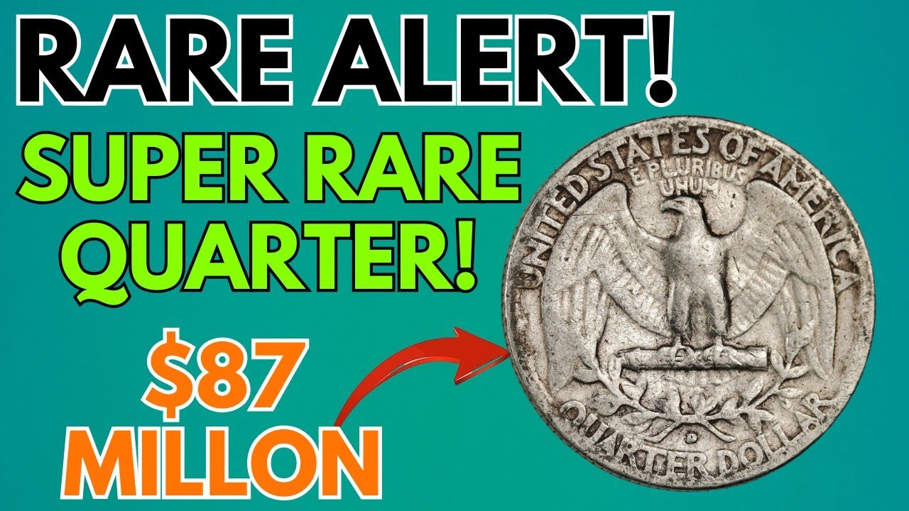 ВНИМАНИЕ: В обращении до сих пор находятся сверхредкие четвертьдолларовые монеты, стоимость котор...