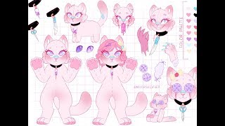 Aura Fursona Ref [Speed Paint]