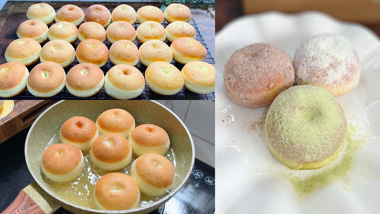 Dari Tepung 1/4 kg Bisa Jadi Donat Gembul Sebanyak ini, Empuknya Tahan Lama, Donat Susu