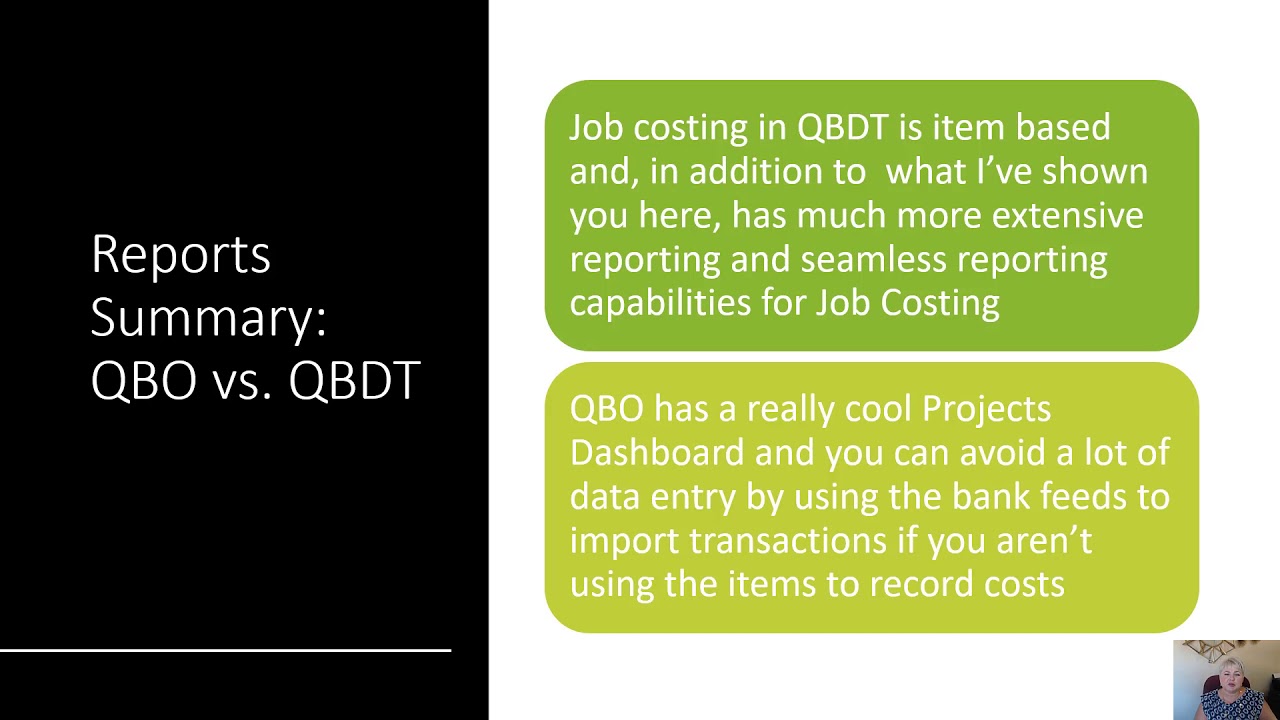 Job Costing in QuickBooks Online Vs QuickBooks Desktop for Contractors ...