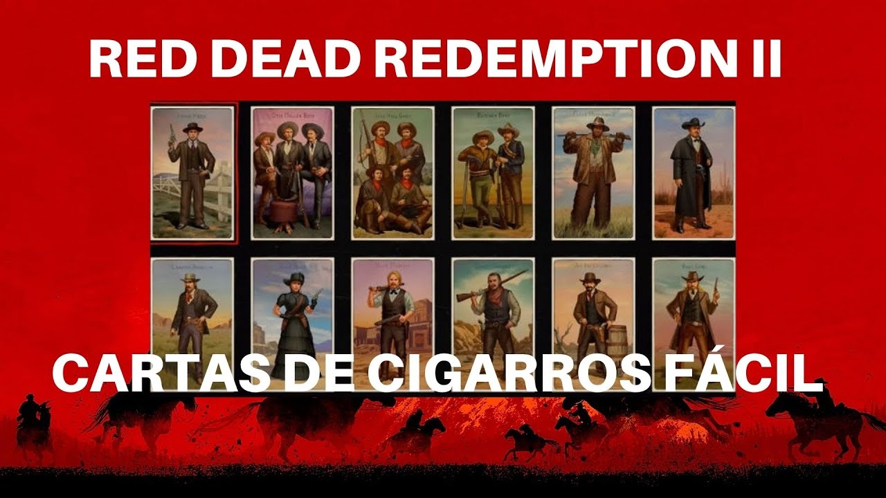 Red Dead Redemption 2: Onde encontrar as coleções de Cartas de Cigarros