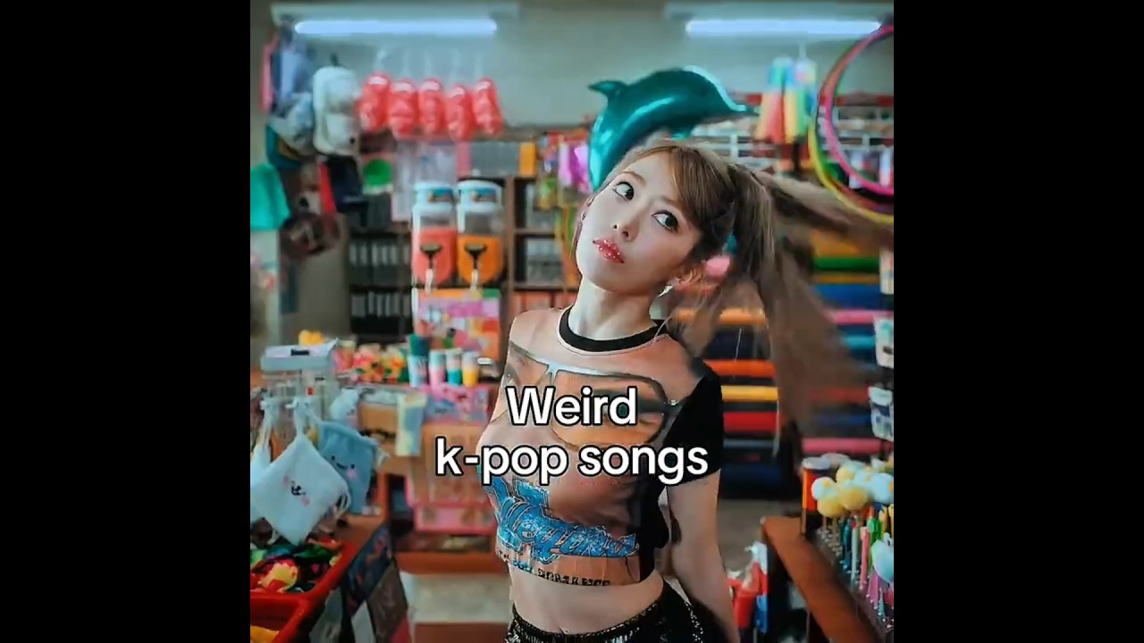 Weird k-pop songs 