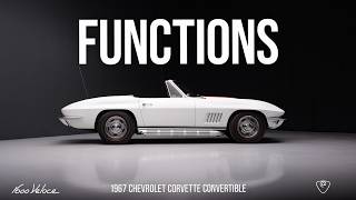 1967 Chevrolet Corvette Convertible | Functions screenshot 5