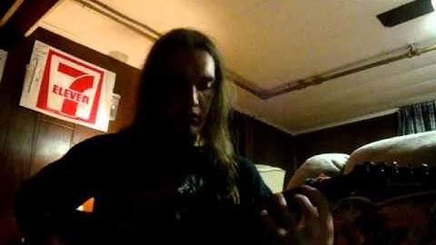 Defeated Sanity - Stoned then Defiled Guitar Cover