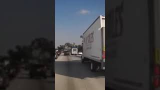 Motorcycle Crash With Truck - Lucky To Be Alive!