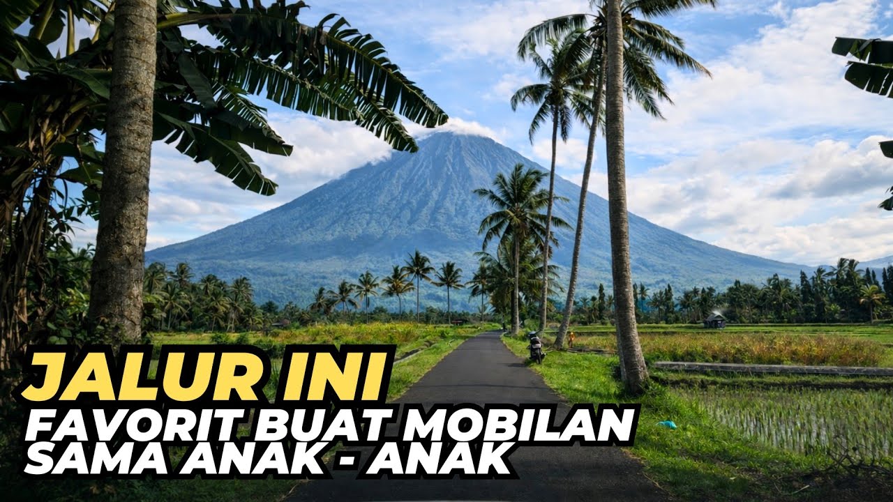 SUASANA PEDESAAN DI BALI NAIK MOBIL LEWAT MANA? | Mobilan di Suasana Pedesaan Bali Update 