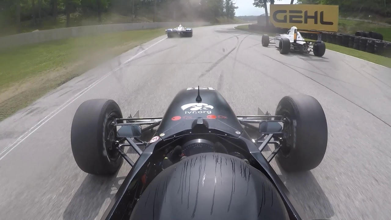 P2 crash amongst FE cars at June Sprints Road America 2018 - YouTube