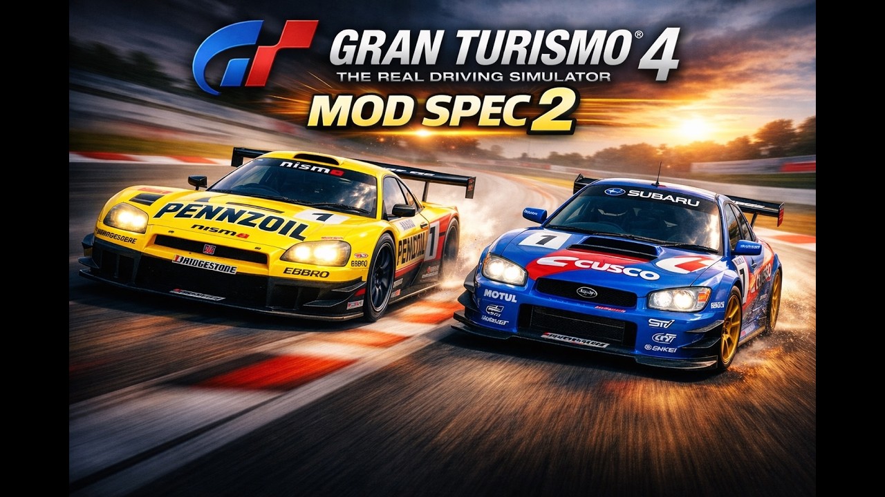 GRAN TURISMO 4 MOD SPEC 2 EM PORTUGUESFAZENDO AS CORRIDAS