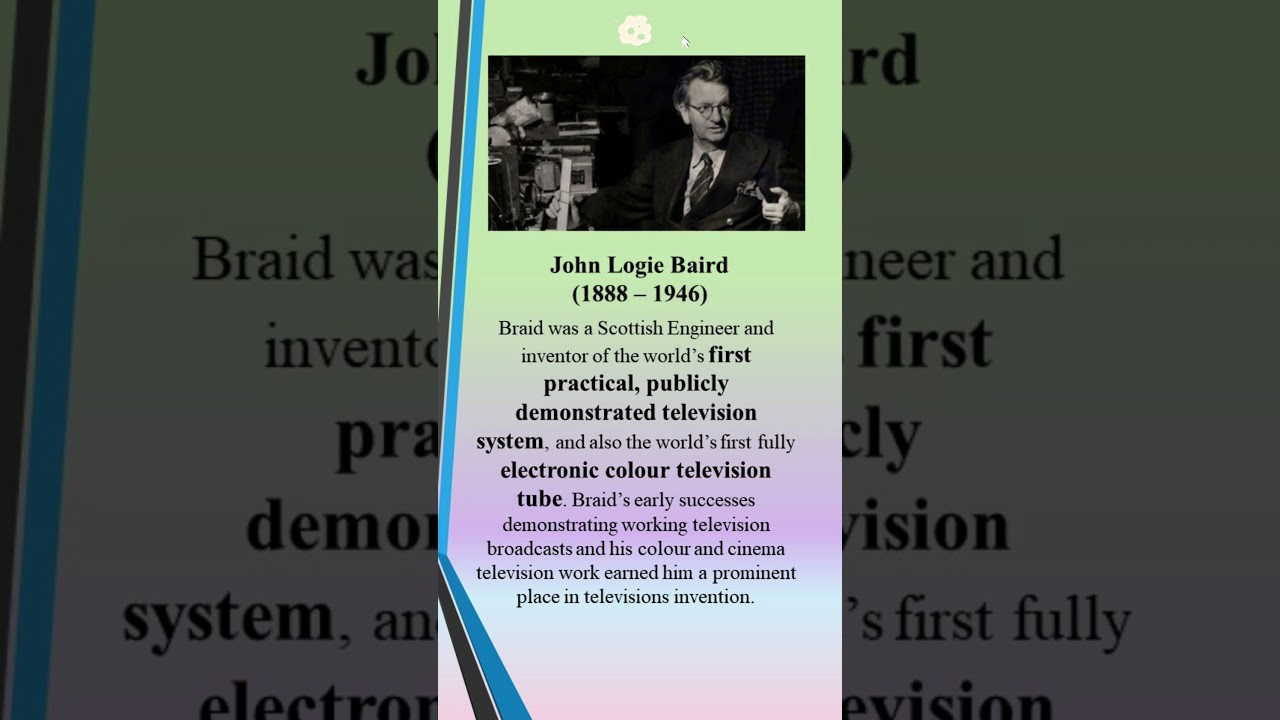 John Logie Baird (1888 – 1946)