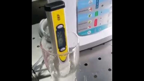 ORP negative potential test