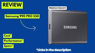 Samsung T7 Portable SSD 1TB Review - Best Prime Day External Drive Deal 2026
