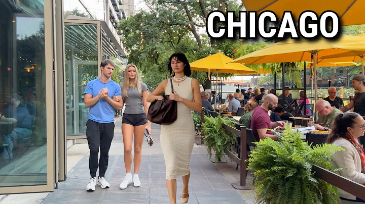 CHICAGO Walk 😎 Beautiful Friday Vibes Walking Tour | September 12, 2025 | 4K 60fps