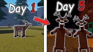 the DEER Aren't Normal in Roblox Skinwalker Ranch...