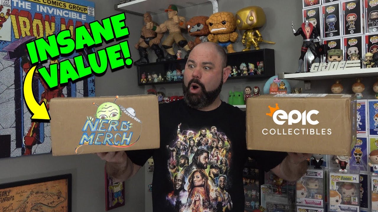 Funko Pop Mystery Box Battle Epic Collectibles Vs. Nerd Merch! YouTube