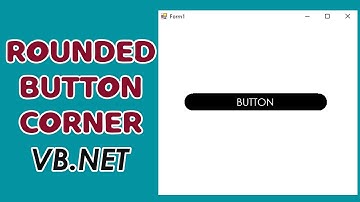 VB.Net - How to Create Rounded Corner Button