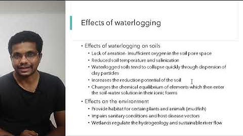 3.6 Land degradation- Water Logging, Decline in Soil Fertility, Natural Resource Management