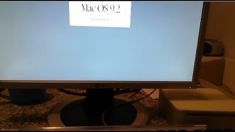 mac OS 9.2.2 Running Natively on Mac mini G4