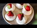 Mini pavlova façon dessert chic : la recette facile et bluffante