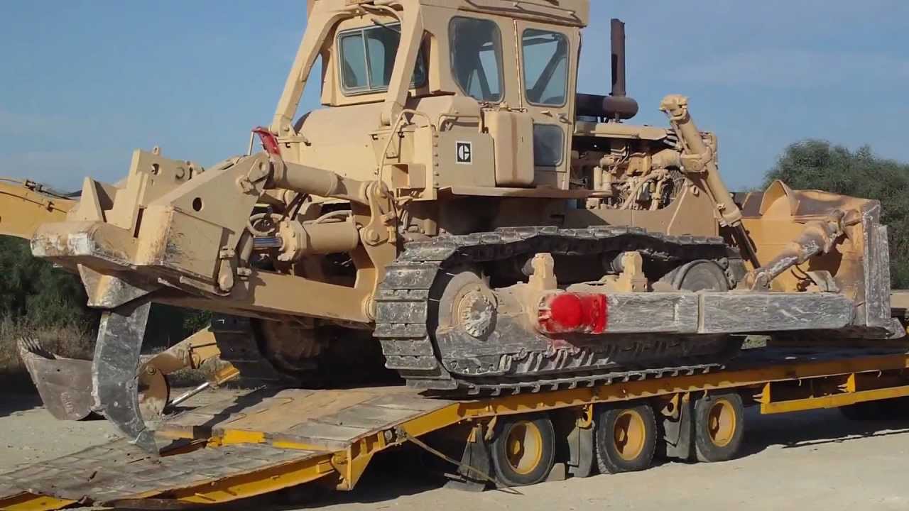 Unload CAT D8K.AVI