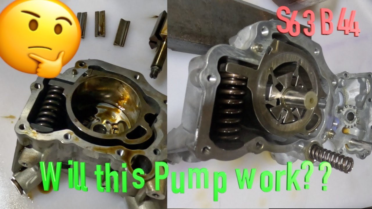 BMW S63B44A OIl Pump Disassemble, clean, Inspect and Reassemble P11