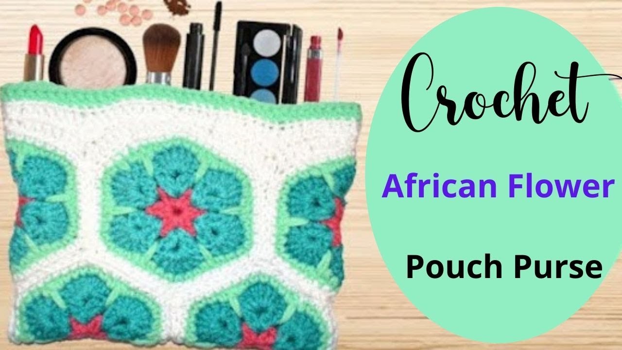 CROCHET BAGS: 3. African Flower – The Artistic Poetry