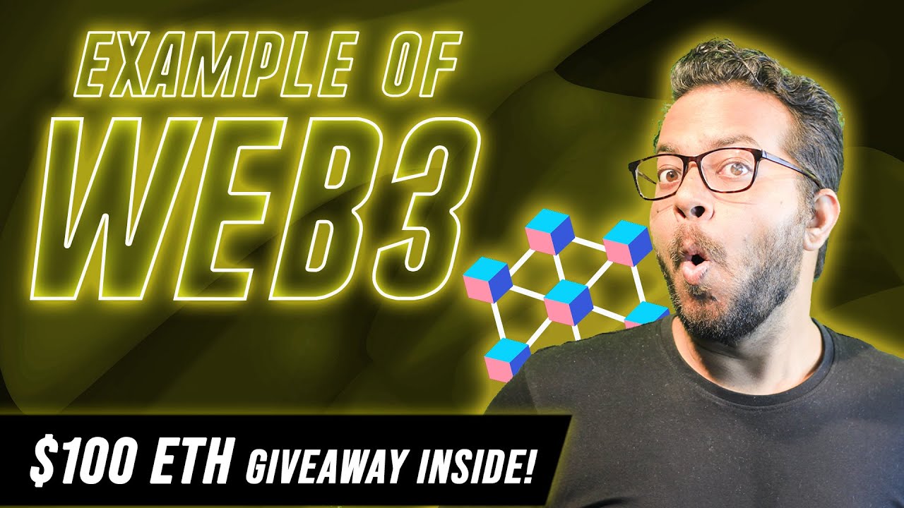 WEB3 Explained WITH an example! 👋 | ETH Giveaway Video | Mohit Mamoria