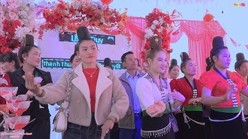 Nhạc Lào không lời 2024 múa Lào đám cưới Bản Chiên Chiềng Khoong