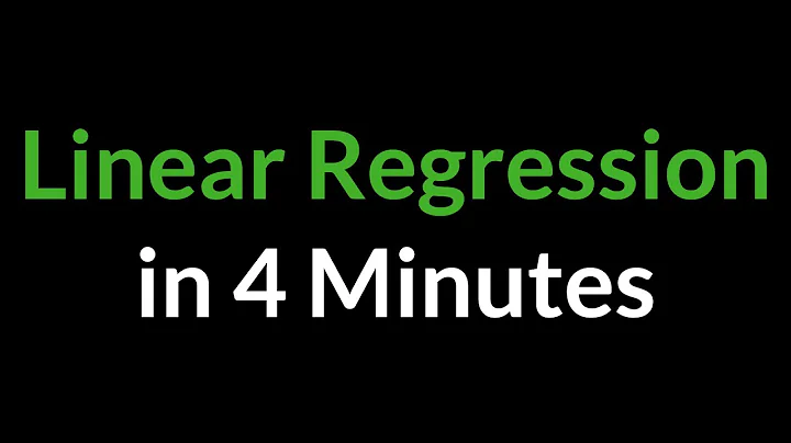 How Linear Regression Algorithm Works | Least Squares Method | Clearly Explained in 4 Minutes